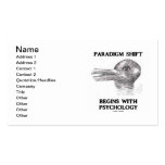 Paradigm Shift Begins With Psychology (Illusion) Business Card Template