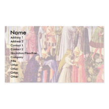 Paradise By Giovanni Di Paolo Business Card Template
