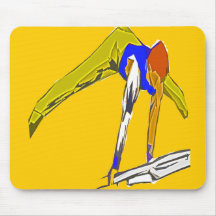 PARALLEL BARS MOUSEPAD