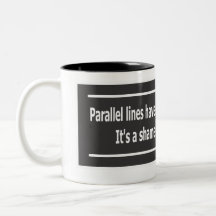 Parallel Lines Coffee Mugs