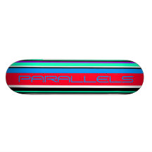 Parallels - Sky Custom Skateboard
