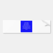 paranoia joke bumper stickers