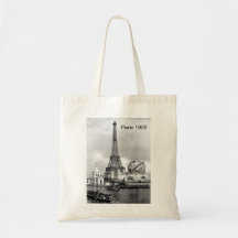 Paris and the globe Bag