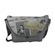 Paris at a price retro bag messenger bag