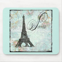 Paris La Tour Eiffel French Design Mouse Pads