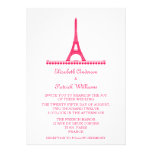 Parisian Chic Wedding Invite, Pink