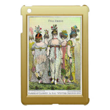 Parisian ladies iPad mini cases