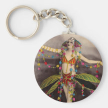 Parisienne Casino Dancer Keychain