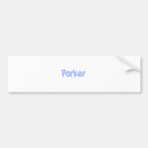 Parker Bumper Sticker
