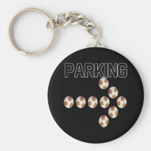 Parking Key Chain