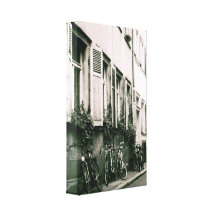 Parking Wrapped Canvas Canvas Prints