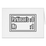 Parkinson's Scoreboard Greeting Card