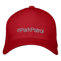 ParkPatrol logo cap (with sIlver thread) Baseball Cap
