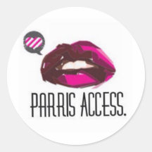 Parris Access Stickers