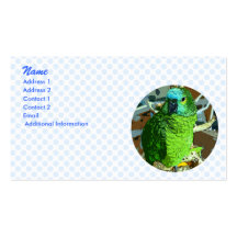 Parrot Green Business Cards