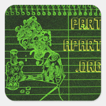 Part Apart Sticker