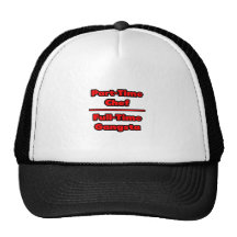 Part-Time Chef .. Full-Time Gangsta Trucker Hat