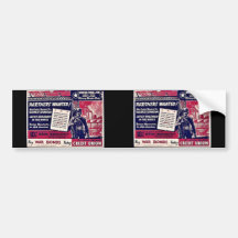 Partners Wanted Bumper Stickers