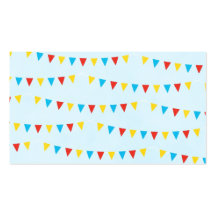 Party Banners Business Card Template