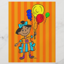 Party Girl Personalized Flyer