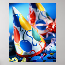 Party Hats Print