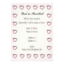 Party Invitation - Magnolia Design