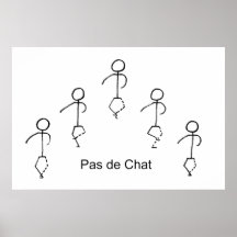 Pas de Chat Poster