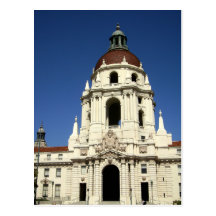 Pasadena's City Hall Postcard