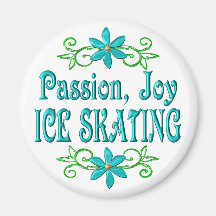 Passion Joy Ice Skating Magnets