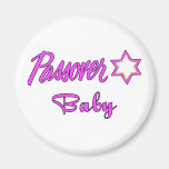 Passover Baby Girl Magnets
