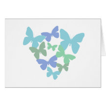 Pastel Butterflies Card
