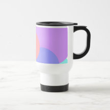 Pastel Circle Travel Mug