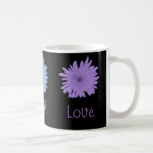 Pastel Coloful Chrysanthemums Coffee Mugs