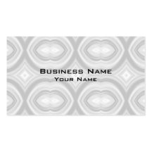Pastel Gray Abstract Pattern. Business Card Template