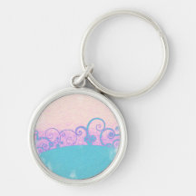pastel grunge fantasy key chain