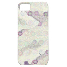Pastel Leather Swirlies iPhone 5 Case