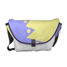 Pastel Messenger Tote Commuter Bag