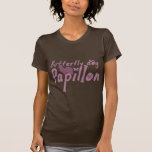 Pastel Pink Papillon Ladies TShirt