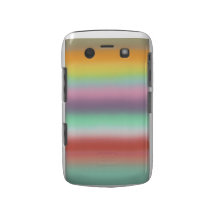 Pastel Rainbow striped handmade lines Case Blackberry Bold Covers