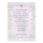 Pastel Watercolor Bat Mitzvah Invitation