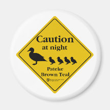 Pateke Sign Magnet