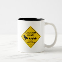 Pateke Sign Two-Tone Mug