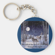 pathofthewolf keychain
