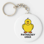 Pathology Chick Keychain