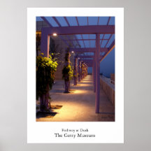 Pathway at Dusk Posters