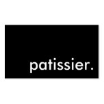 patissier. business card templates