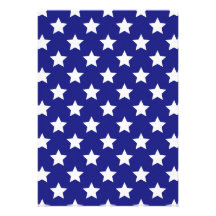 Patriot stars pattern invitations
