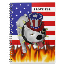 Patriotic BoBo 2 Note Books