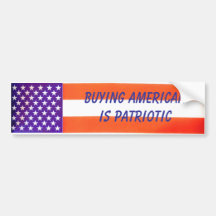 Patriotic Bumper Sticker