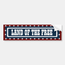 PATRIOTIC Bumper Sticker